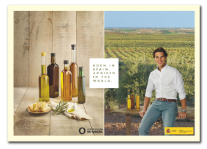 campaña promoción aceite oliva Rafa Nadal